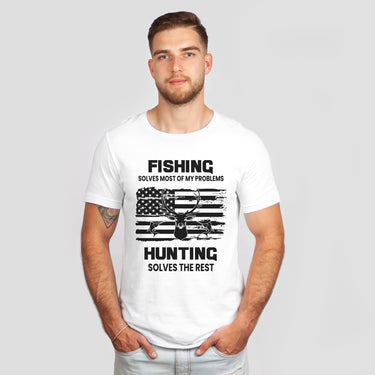Fishing Solves Most of My Problems T-Shirt